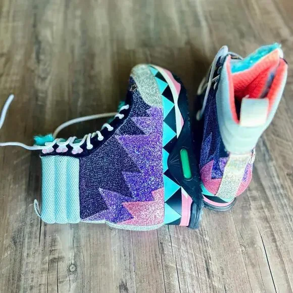 Irregular Choice Women’s Sparkly Light-Up Platform Trainers - Picture 9 of 9